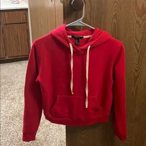 Forever 21 Cropped Hoodie (size Small)